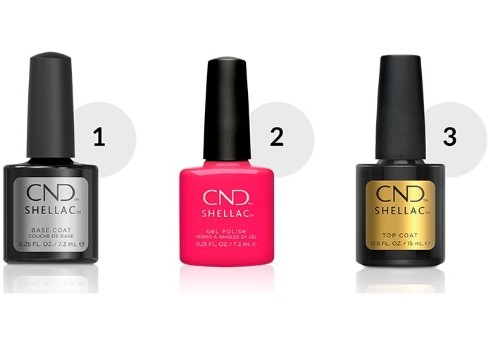 Sistema de 3 pasos Shellac